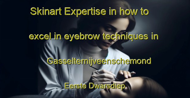 Skinart Expertise in how to excel in eyebrow techniques in Gasselternijveenschemond Eerste Dwarsdiep | EyebrowTraining | EyebrowClasses | SkinartTraining-Netherlands