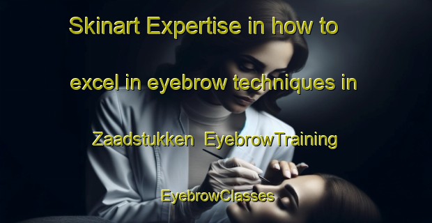Skinart Expertise in how to excel in eyebrow techniques in Zaadstukken | EyebrowTraining | EyebrowClasses | SkinartTraining-Netherlands