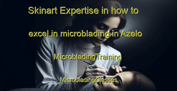 Skinart Expertise in how to excel in microblading in Azelo | #MicrobladingTraining #MicrobladingClasses #SkinartTraining-Netherlands