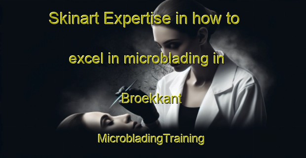 Skinart Expertise in how to excel in microblading in Broekkant | #MicrobladingTraining #MicrobladingClasses #SkinartTraining-Netherlands