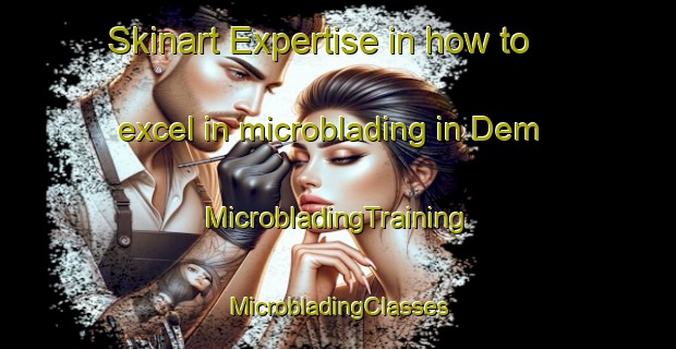 Skinart Expertise in how to excel in microblading in Dem | #MicrobladingTraining #MicrobladingClasses #SkinartTraining-Netherlands