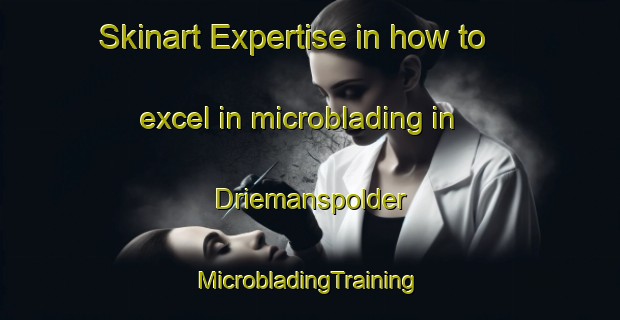 Skinart Expertise in how to excel in microblading in Driemanspolder | #MicrobladingTraining #MicrobladingClasses #SkinartTraining-Netherlands