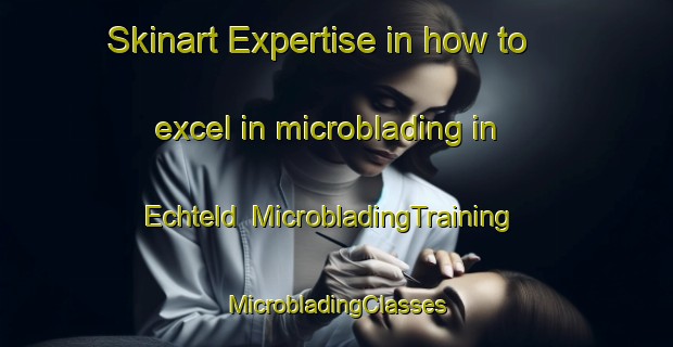 Skinart Expertise in how to excel in microblading in Echteld | #MicrobladingTraining #MicrobladingClasses #SkinartTraining-Netherlands