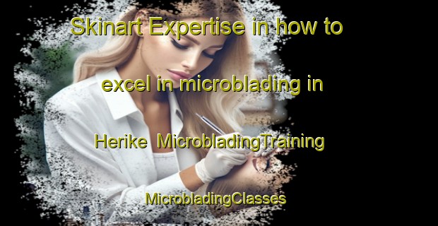 Skinart Expertise in how to excel in microblading in Herike | MicrobladingTraining | MicrobladingClasses | SkinartTraining-Netherlands