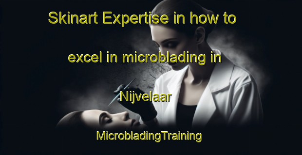 Skinart Expertise in how to excel in microblading in Nijvelaar | #MicrobladingTraining #MicrobladingClasses #SkinartTraining-Netherlands