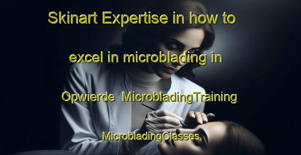 Skinart Expertise in how to excel in microblading in Opwierde | #MicrobladingTraining #MicrobladingClasses #SkinartTraining-Netherlands