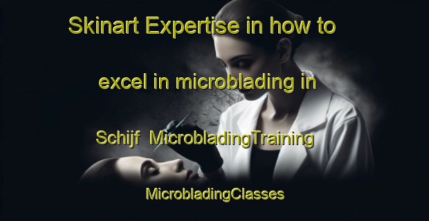 Skinart Expertise in how to excel in microblading in Schijf | #MicrobladingTraining #MicrobladingClasses #SkinartTraining-Netherlands