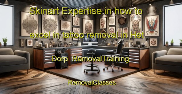Skinart Expertise in how to excel in tattoo removal in Het Dorp | RemovalTraining | RemovalClasses | SkinartTraining-Netherlands