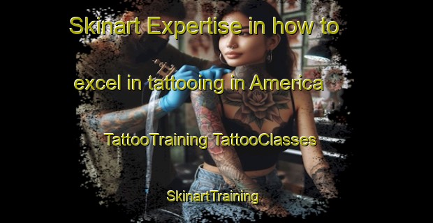 Skinart Expertise in how to excel in tattooing in America | #TattooTraining #TattooClasses #SkinartTraining-Netherlands