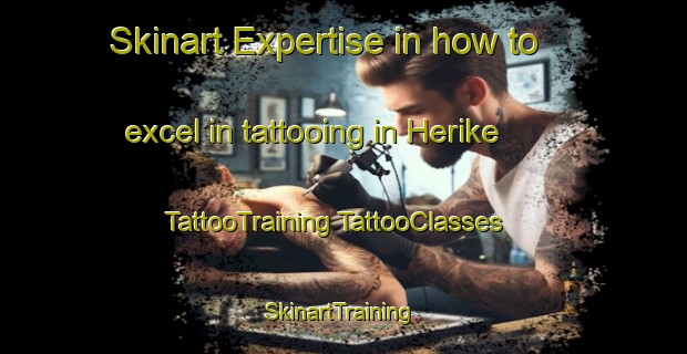 Skinart Expertise in how to excel in tattooing in Herike | #TattooTraining #TattooClasses #SkinartTraining-Netherlands