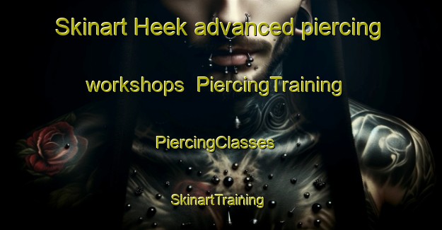 Skinart Heek advanced piercing workshops | PiercingTraining | PiercingClasses | SkinartTraining-Netherlands