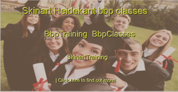 Skinart Heidekant bbp classes | BbpTraining | BbpClasses | SkinartTraining-Netherlands