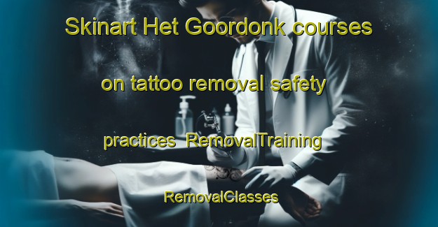Skinart Het Goordonk courses on tattoo removal safety practices | RemovalTraining | RemovalClasses | SkinartTraining-Netherlands