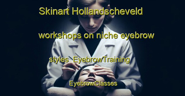 Skinart Hollandscheveld workshops on niche eyebrow styles | EyebrowTraining | EyebrowClasses | SkinartTraining-Netherlands