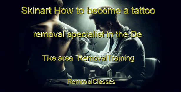 Skinart How to become a tattoo removal specialist in the De Tike area | RemovalTraining | RemovalClasses | SkinartTraining-Netherlands
