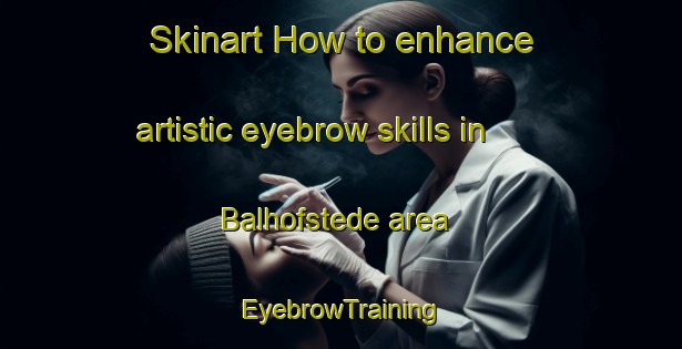 Skinart How to enhance artistic eyebrow skills in Balhofstede area | EyebrowTraining | EyebrowClasses | SkinartTraining-Netherlands