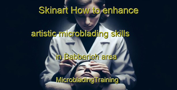 Skinart How to enhance artistic microblading skills in Babberich area | #MicrobladingTraining #MicrobladingClasses #SkinartTraining-Netherlands