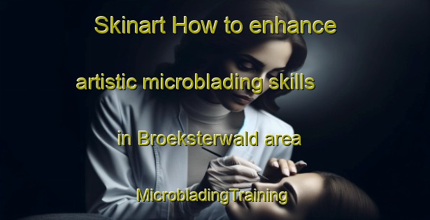 Skinart How to enhance artistic microblading skills in Broeksterwald area | #MicrobladingTraining #MicrobladingClasses #SkinartTraining-Netherlands