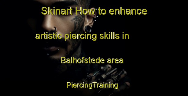 Skinart How to enhance artistic piercing skills in Balhofstede area | #PiercingTraining #PiercingClasses #SkinartTraining-Netherlands