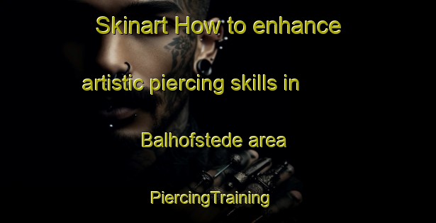 Skinart How to enhance artistic piercing skills in Balhofstede area | PiercingTraining | PiercingClasses | SkinartTraining-Netherlands