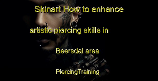 Skinart How to enhance artistic piercing skills in Beersdal area | #PiercingTraining #PiercingClasses #SkinartTraining-Netherlands