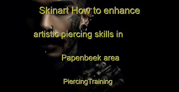 Skinart How to enhance artistic piercing skills in Papenbeek area | #PiercingTraining #PiercingClasses #SkinartTraining-Netherlands