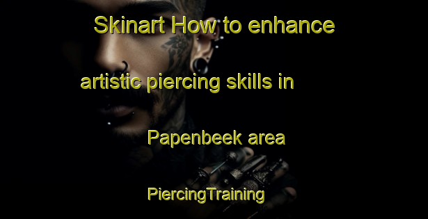 Skinart How to enhance artistic piercing skills in Papenbeek area | PiercingTraining | PiercingClasses | SkinartTraining-Netherlands