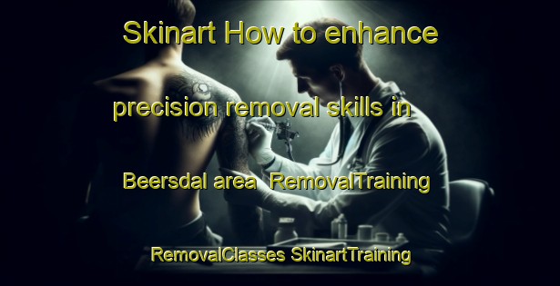 Skinart How to enhance precision removal skills in Beersdal area | #RemovalTraining #RemovalClasses #SkinartTraining-Netherlands