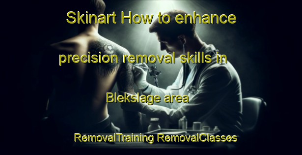 Skinart How to enhance precision removal skills in Blekslage area | #RemovalTraining #RemovalClasses #SkinartTraining-Netherlands