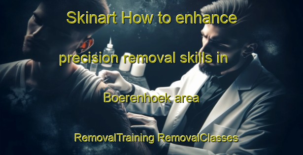 Skinart How to enhance precision removal skills in Boerenhoek area | #RemovalTraining #RemovalClasses #SkinartTraining-Netherlands