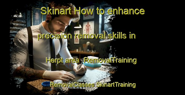 Skinart How to enhance precision removal skills in Herpt area | #RemovalTraining #RemovalClasses #SkinartTraining-Netherlands