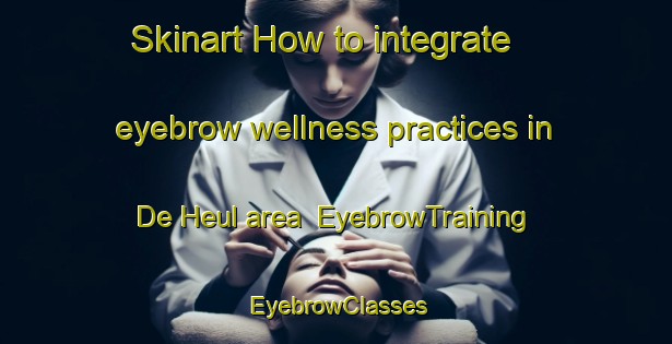 Skinart How to integrate eyebrow wellness practices in De Heul area | EyebrowTraining | EyebrowClasses | SkinartTraining-Netherlands