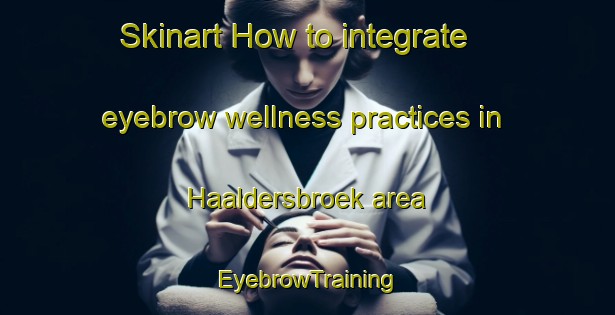 Skinart How to integrate eyebrow wellness practices in Haaldersbroek area | EyebrowTraining | EyebrowClasses | SkinartTraining-Netherlands