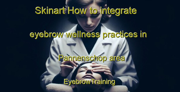 Skinart How to integrate eyebrow wellness practices in Pannenschop area | EyebrowTraining | EyebrowClasses | SkinartTraining-Netherlands