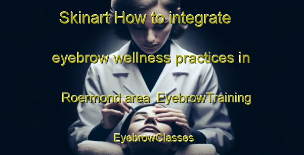 Skinart How to integrate eyebrow wellness practices in Roermond area | EyebrowTraining | EyebrowClasses | SkinartTraining-Netherlands
