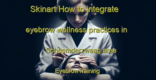 Skinart How to integrate eyebrow wellness practices in Scheemderzwaag area | EyebrowTraining | EyebrowClasses | SkinartTraining-Netherlands