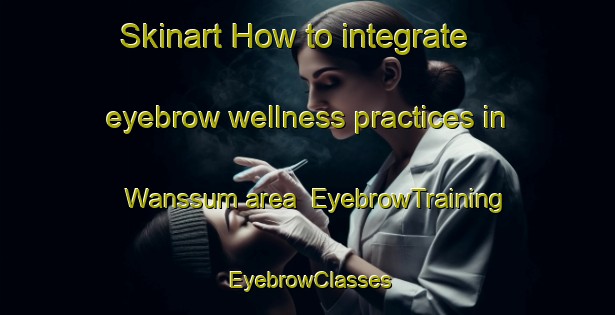 Skinart How to integrate eyebrow wellness practices in Wanssum area | EyebrowTraining | EyebrowClasses | SkinartTraining-Netherlands
