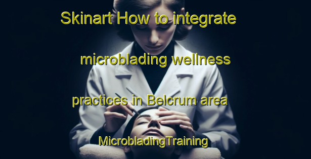 Skinart How to integrate microblading wellness practices in Belcrum area | #MicrobladingTraining #MicrobladingClasses #SkinartTraining-Netherlands