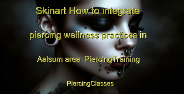 Skinart How to integrate piercing wellness practices in Aalsum area | PiercingTraining | PiercingClasses | SkinartTraining-Netherlands