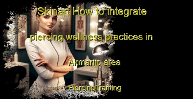 Skinart How to integrate piercing wellness practices in Akmarijp area | #PiercingTraining #PiercingClasses #SkinartTraining-Netherlands