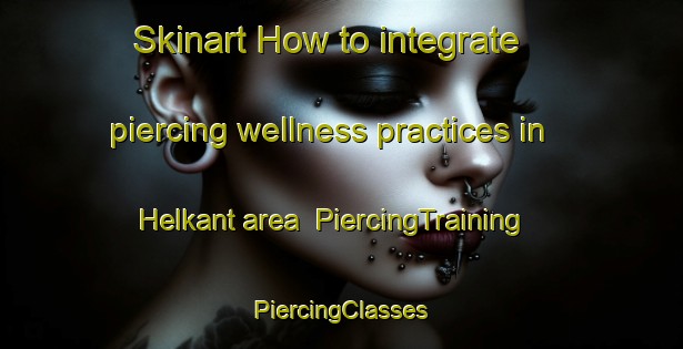 Skinart How to integrate piercing wellness practices in Helkant area | #PiercingTraining #PiercingClasses #SkinartTraining-Netherlands