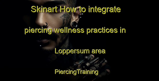 Skinart How to integrate piercing wellness practices in Loppersum area | PiercingTraining | PiercingClasses | SkinartTraining-Netherlands