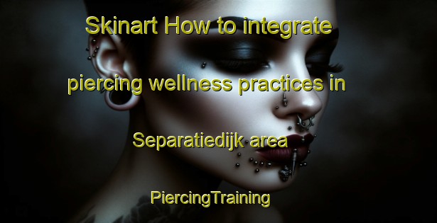 Skinart How to integrate piercing wellness practices in Separatiedijk area | PiercingTraining | PiercingClasses | SkinartTraining-Netherlands