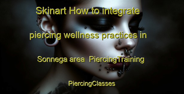 Skinart How to integrate piercing wellness practices in Sonnega area | #PiercingTraining #PiercingClasses #SkinartTraining-Netherlands