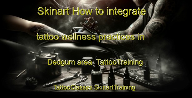 Skinart How to integrate tattoo wellness practices in Dedgum area | #TattooTraining #TattooClasses #SkinartTraining-Netherlands