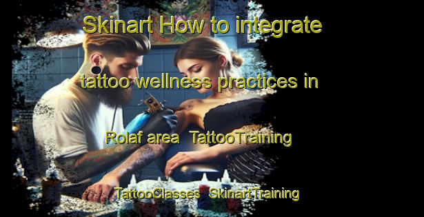 Skinart How to integrate tattoo wellness practices in Rolaf area | TattooTraining | TattooClasses | SkinartTraining-Netherlands