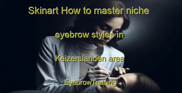 Skinart How to master niche eyebrow styles in Keizerslanden area | EyebrowTraining | EyebrowClasses | SkinartTraining-Netherlands