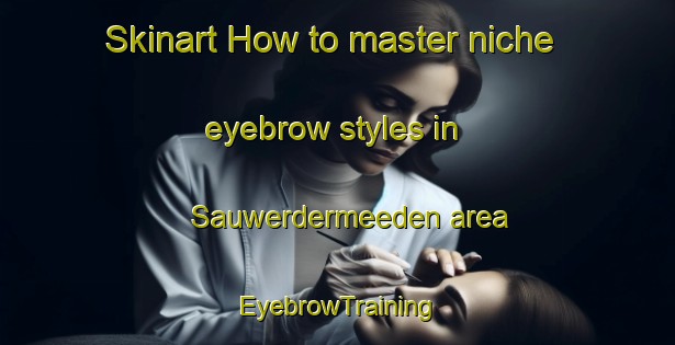 Skinart How to master niche eyebrow styles in Sauwerdermeeden area | EyebrowTraining | EyebrowClasses | SkinartTraining-Netherlands