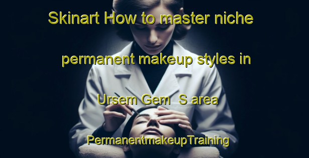 Skinart How to master niche permanent makeup styles in Ursem Gem  S area | PermanentmakeupTraining | PermanentmakeupClasses | SkinartTraining-Netherlands