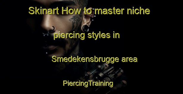 Skinart How to master niche piercing styles in Smedekensbrugge area | PiercingTraining | PiercingClasses | SkinartTraining-Netherlands